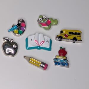 Origami Owl Teacher/School Charm Collection